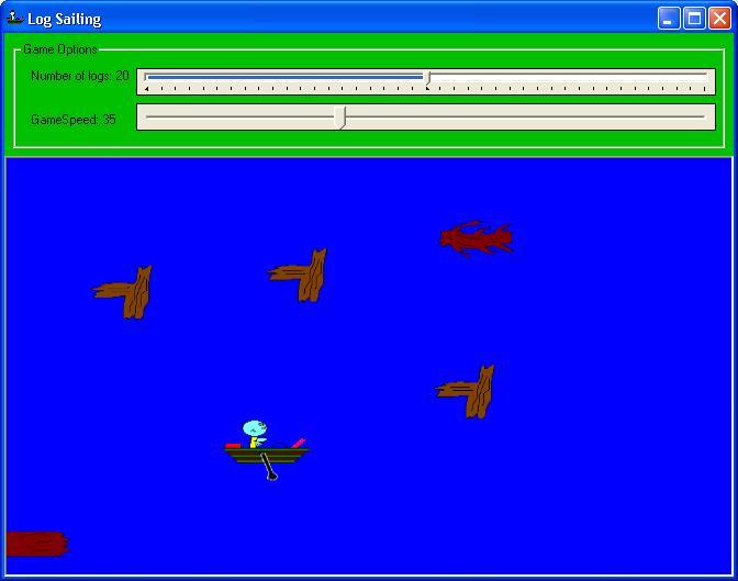Log Sailing Screenshot